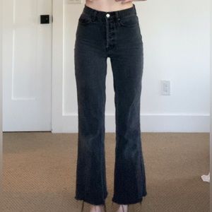 Pacsun flared black jeans